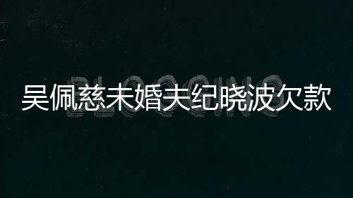 吴佩款1上法波欠被告庭婚夫还 亿未纪晓慈未